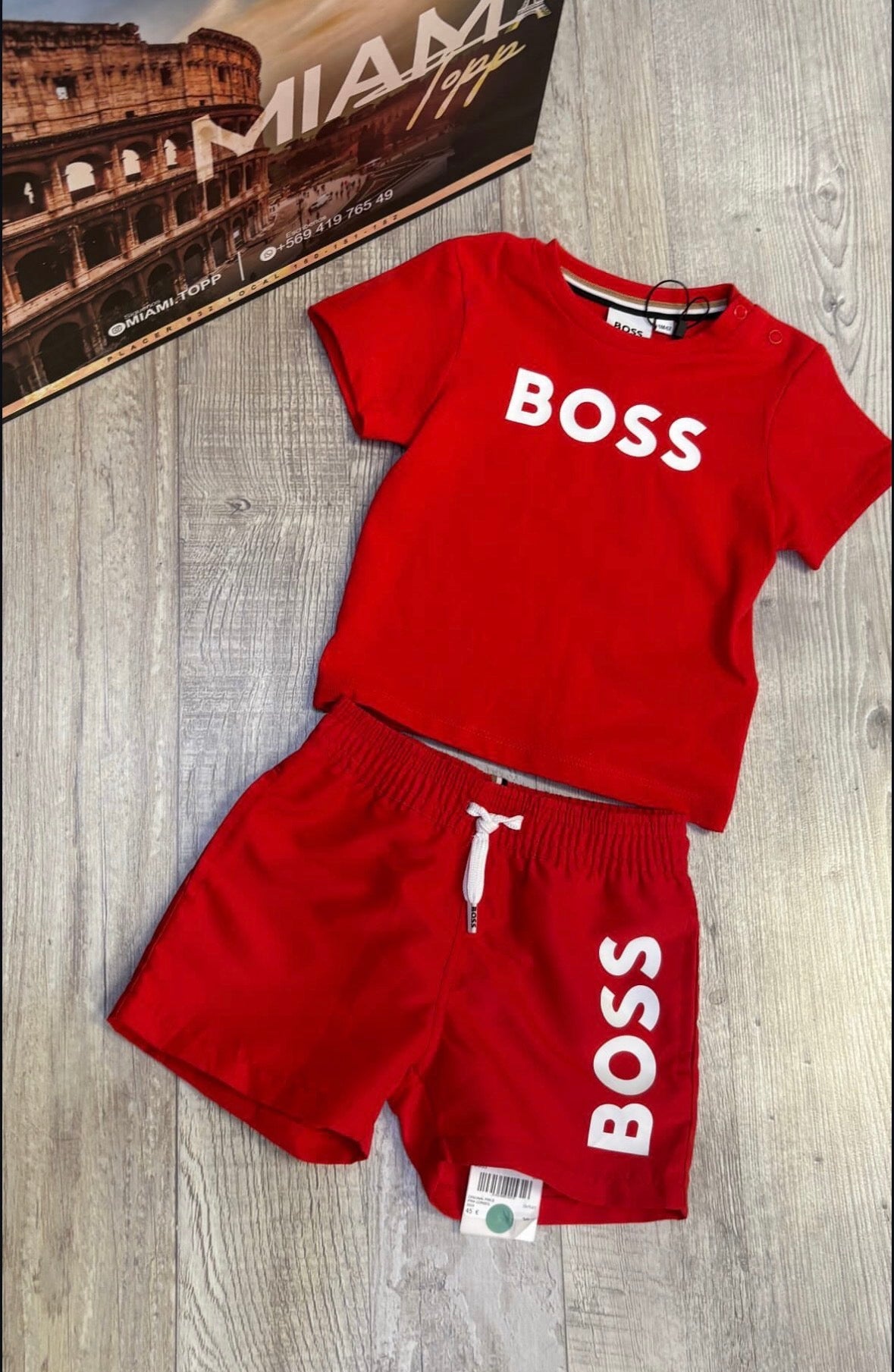 Conjunto Boss niño