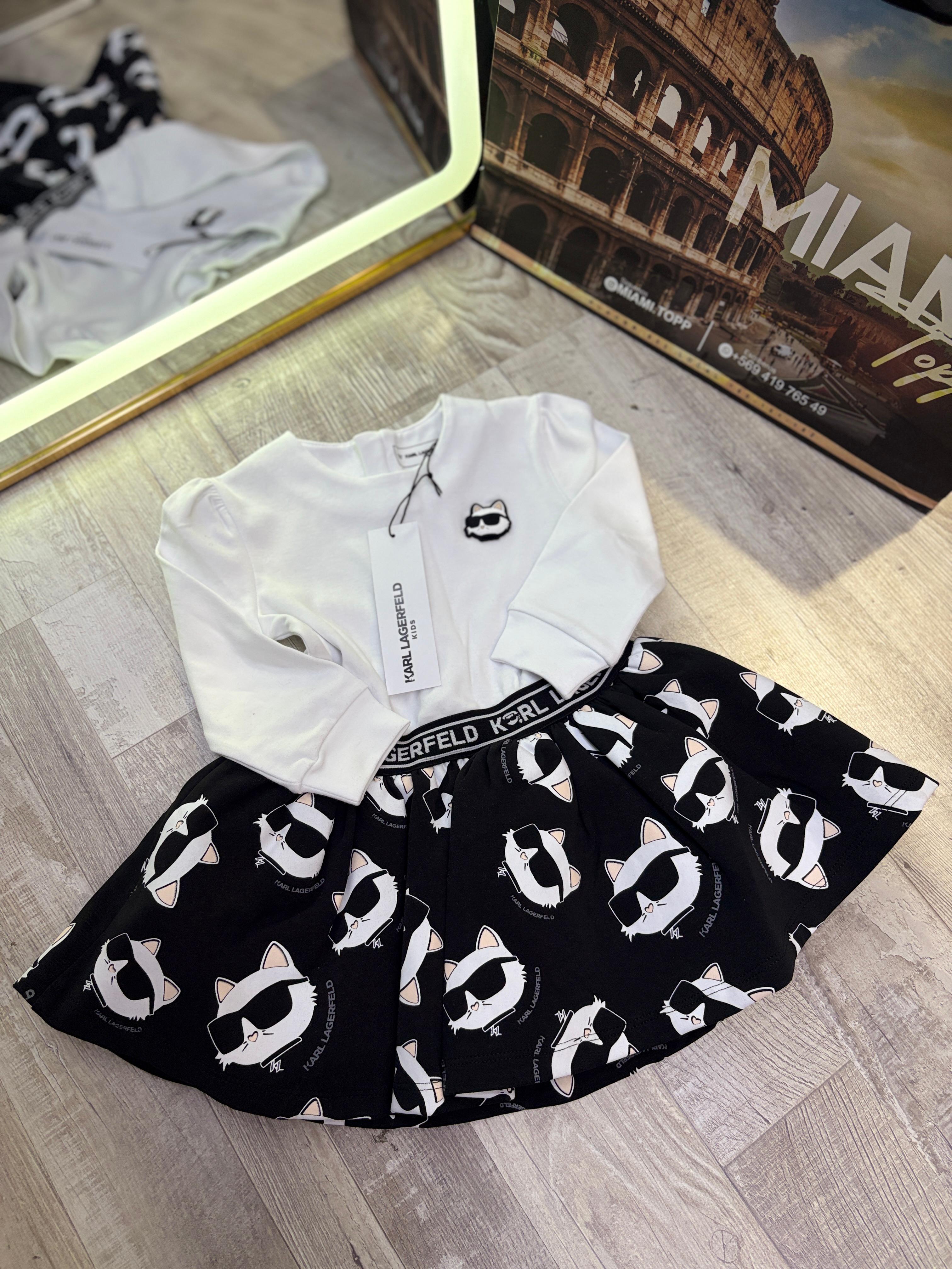 Vestido karl niña