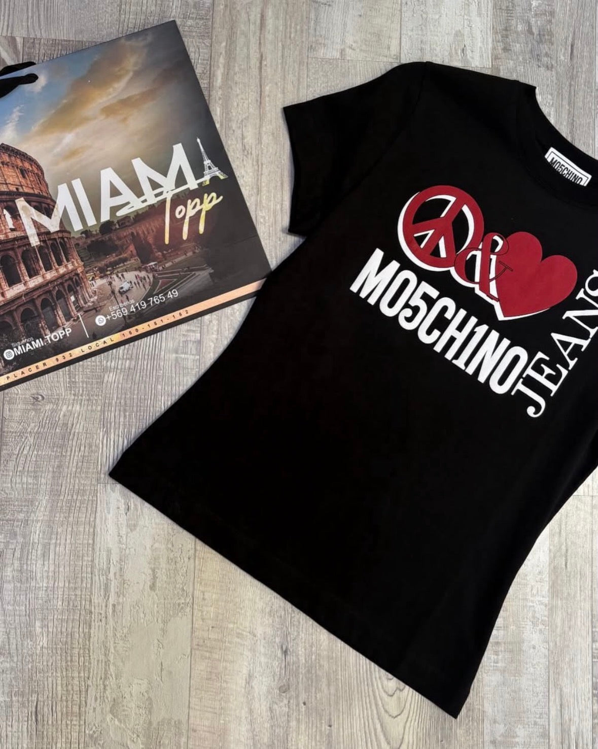 Polera Moschino Jeans
