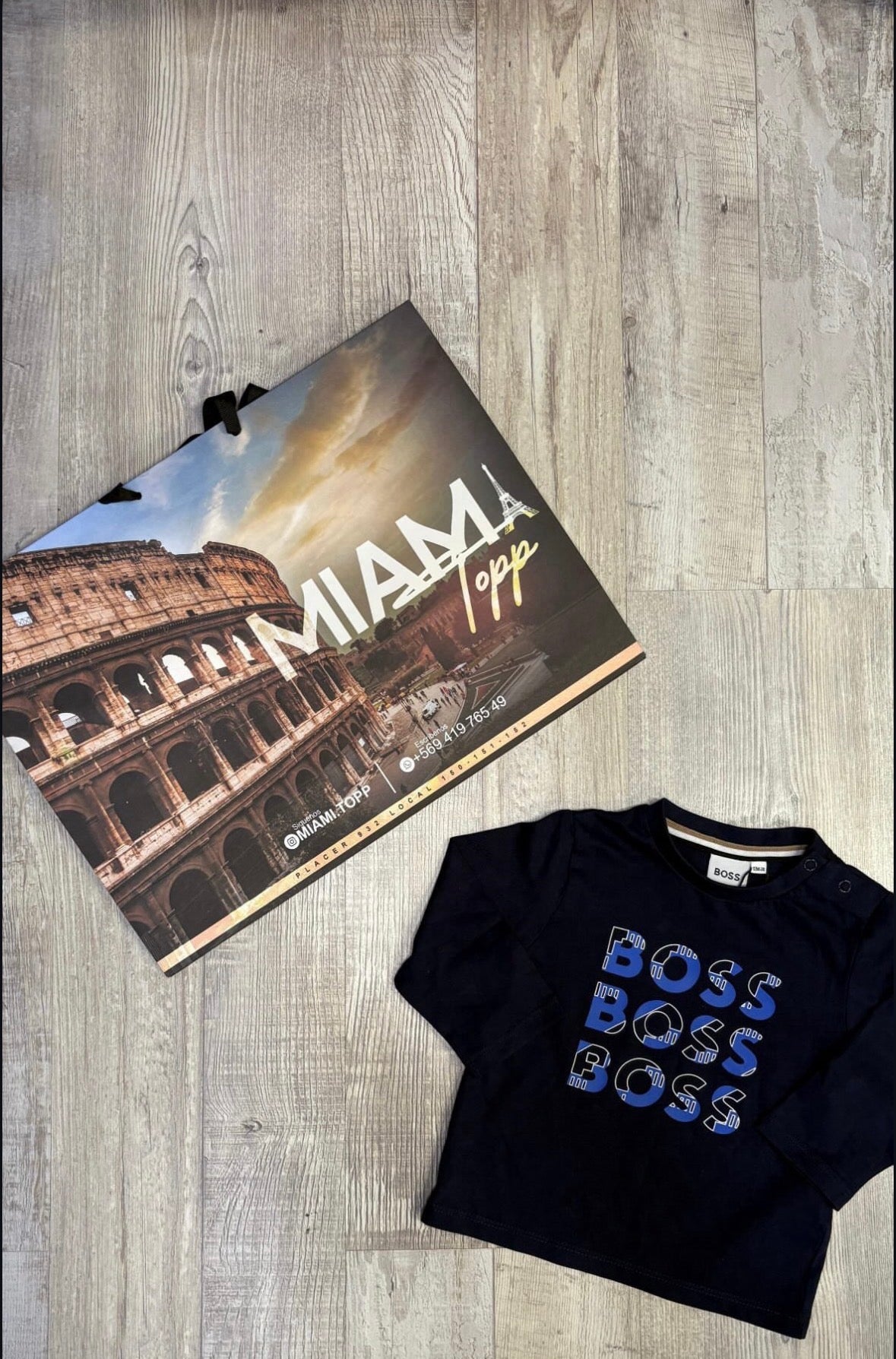 Polera Boss niño