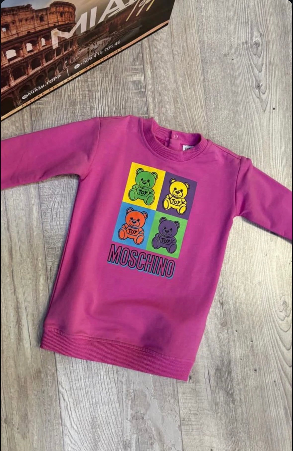 Poleron Moschino niña