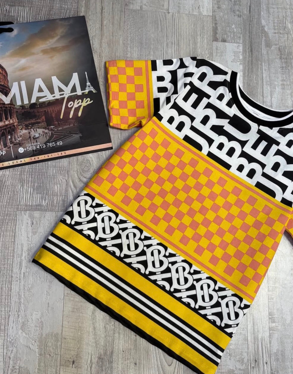 Polera Burberry