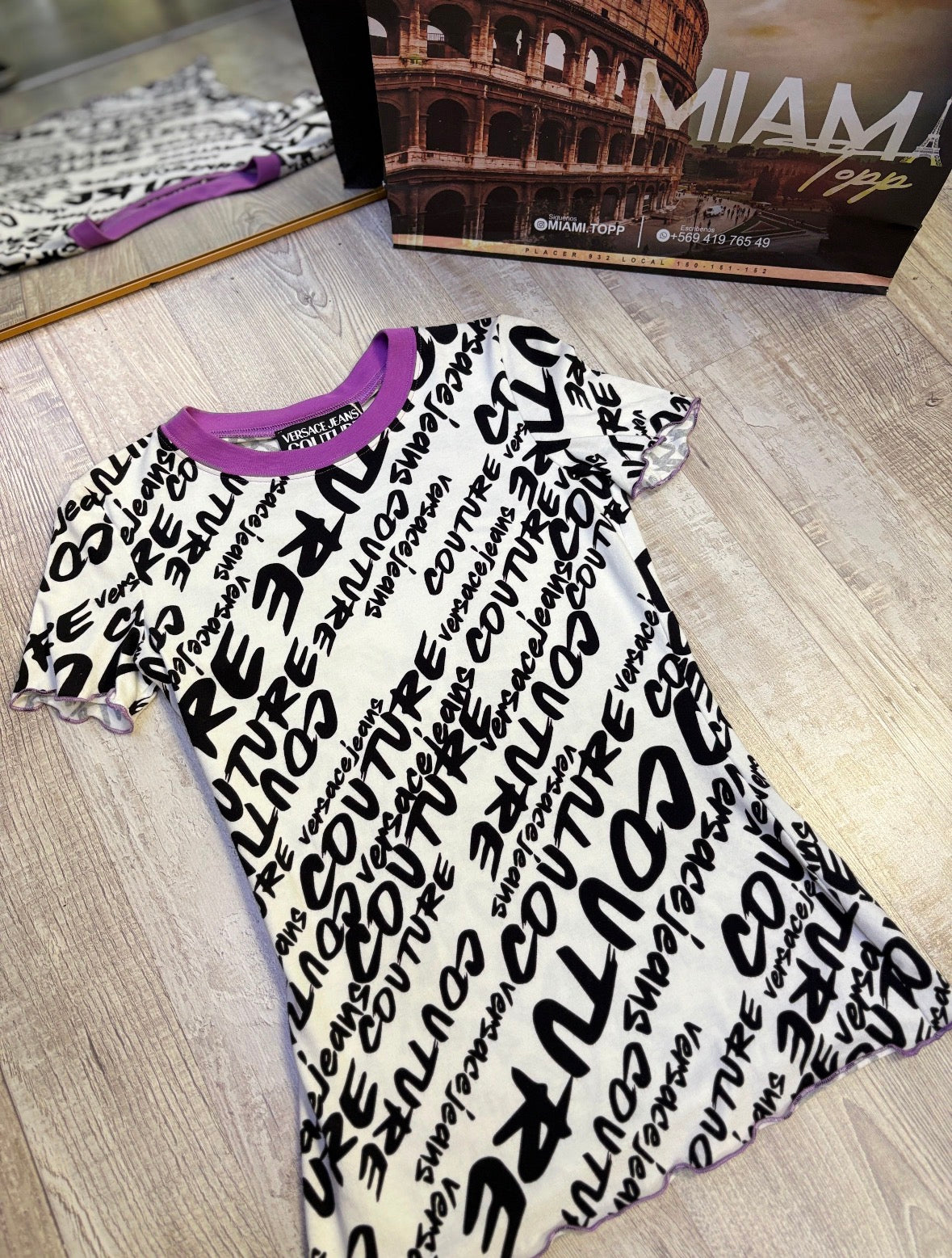 Polera Versace couture