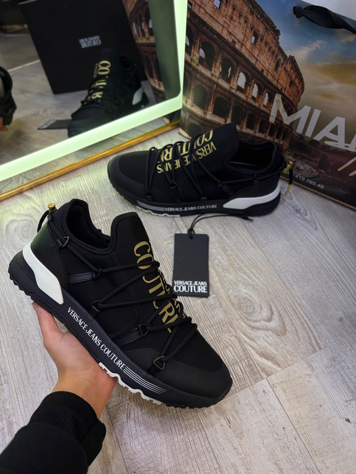 Zapatilla Versace Couture