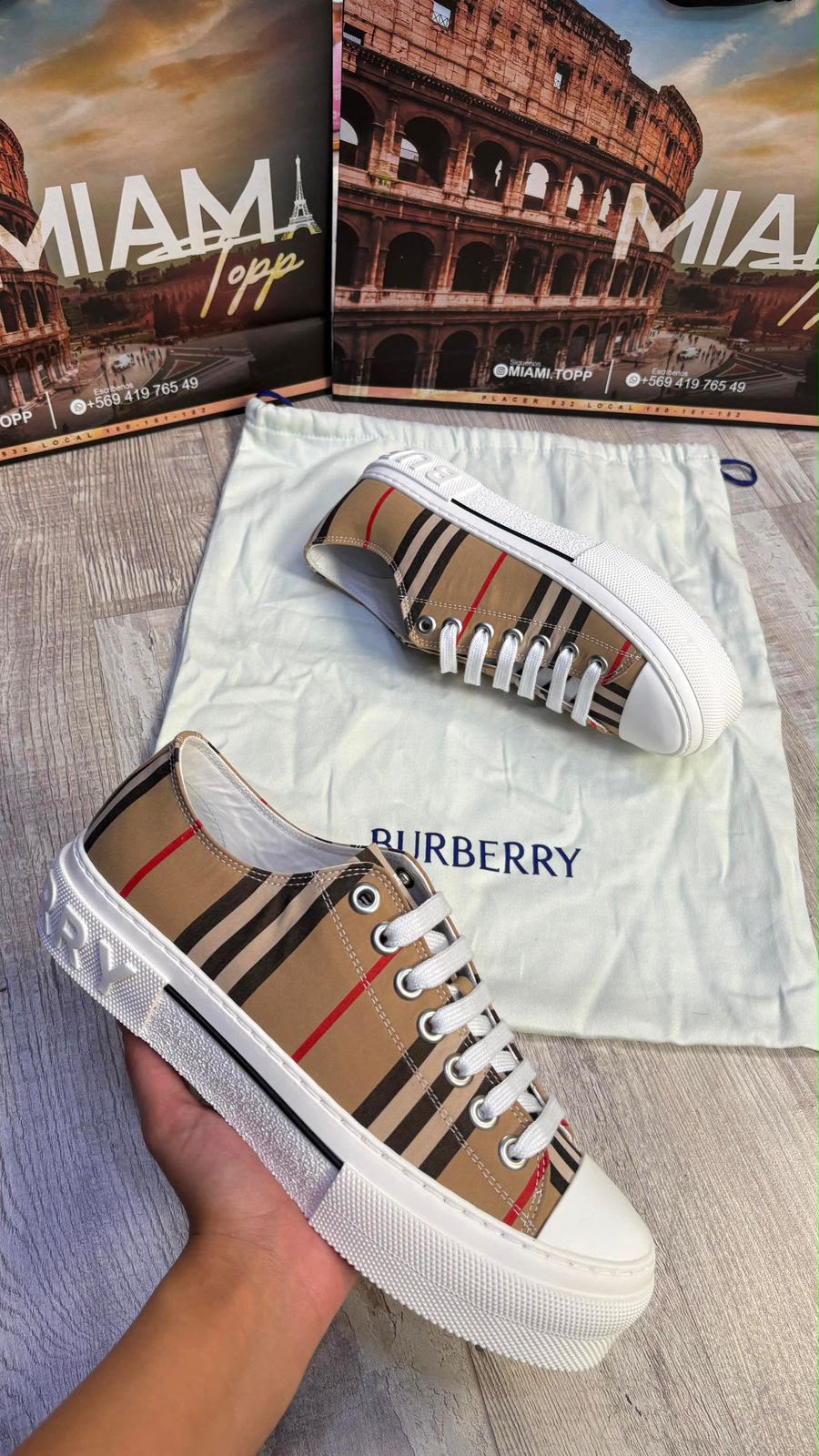 Zapatillas Burberry
