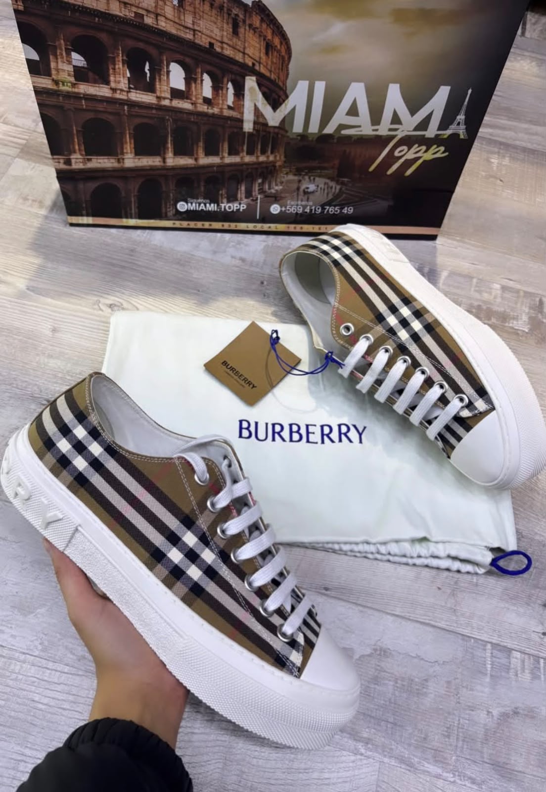 Zapatillas Burberry